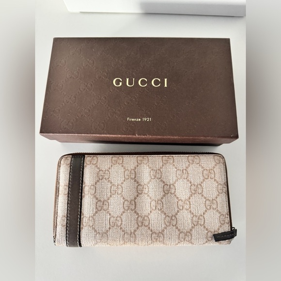 Authentic GUCCI GG Supreme Wallet - Picture 3 of 12